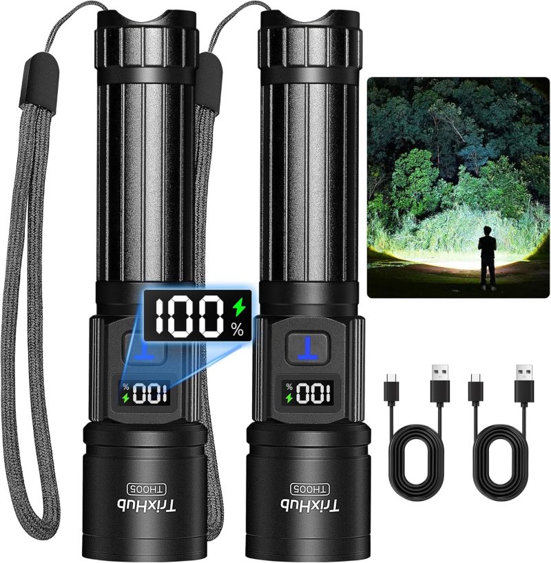 TrixHub Rechargeable Flashlight