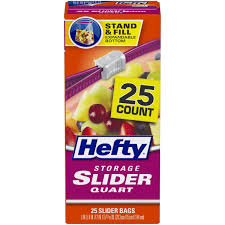 Hefty Slider Storage Bag