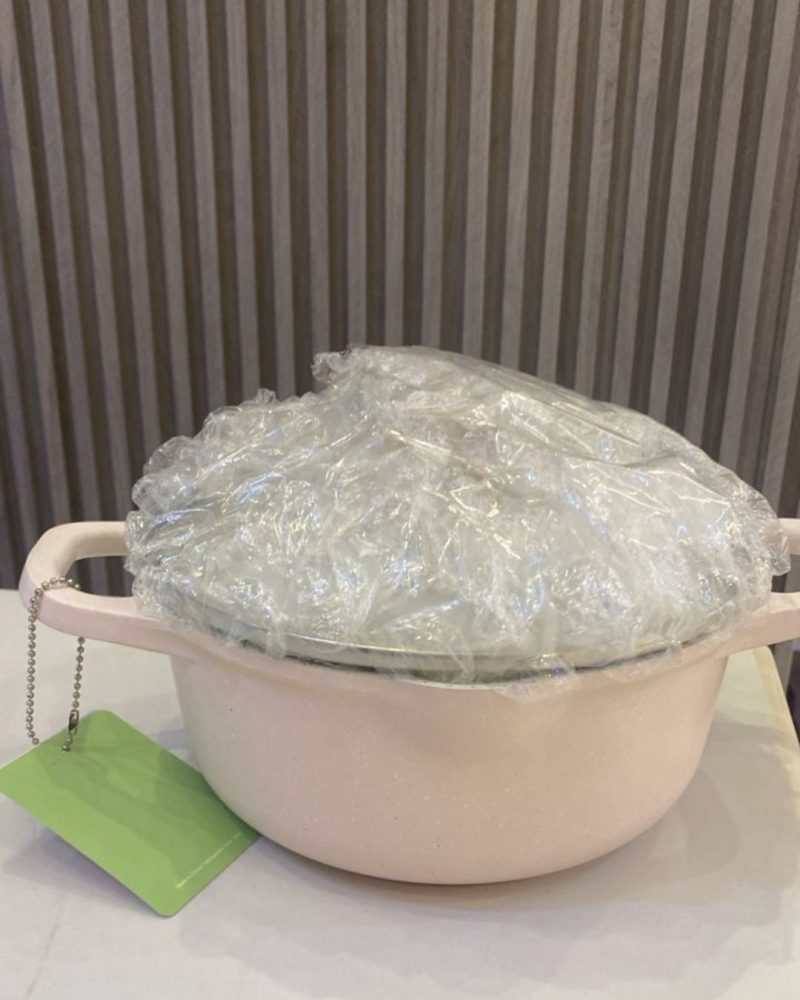  Casserole with White Lid 8