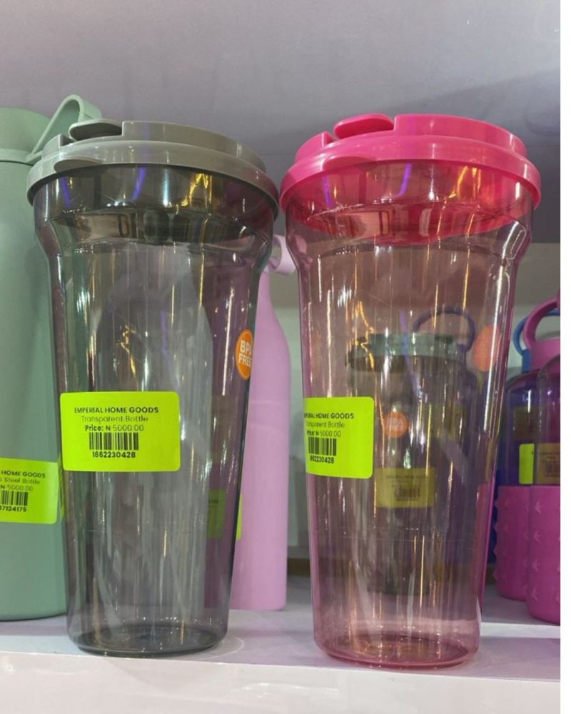 Mini Transparent Bottle