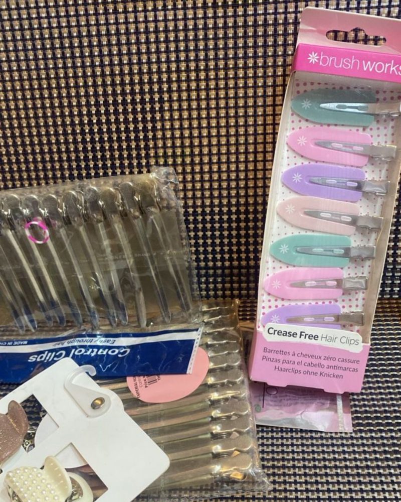 Control Section Hair Clip